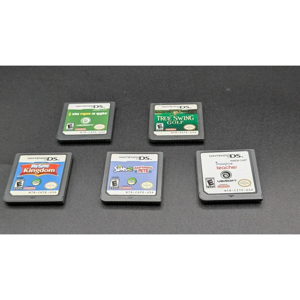 Nintendo DS Sims, My Sims & More Based Games Mixed Lot of 5 Cartridges Only